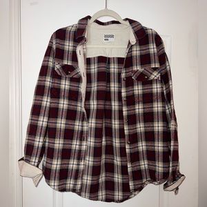 Vans plaid overcoat S